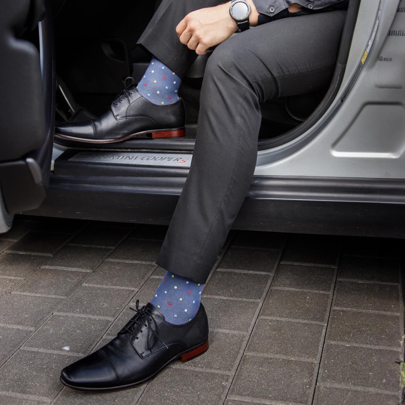 Fancy kniekous 810 - 810 sfeer heren blauw 1 - 810 (4)